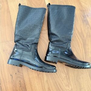 Michael Kors Black Winter & Rain Boots